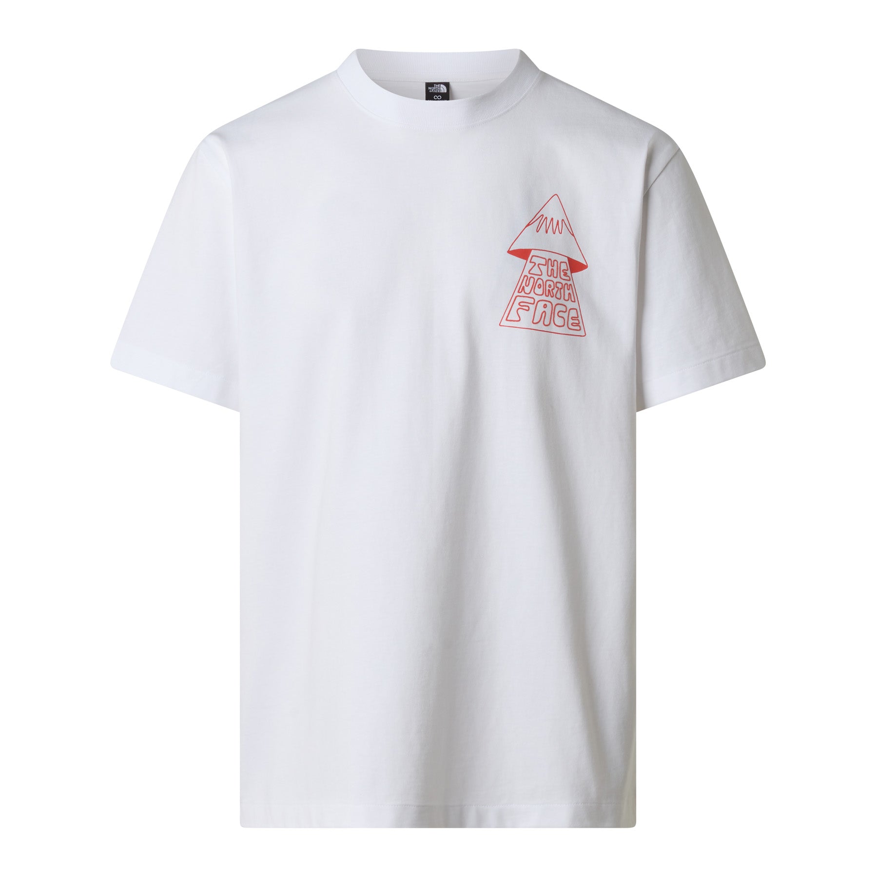 Men's Mountain Play Relaxed Graphic T-Shirt, Tnf white