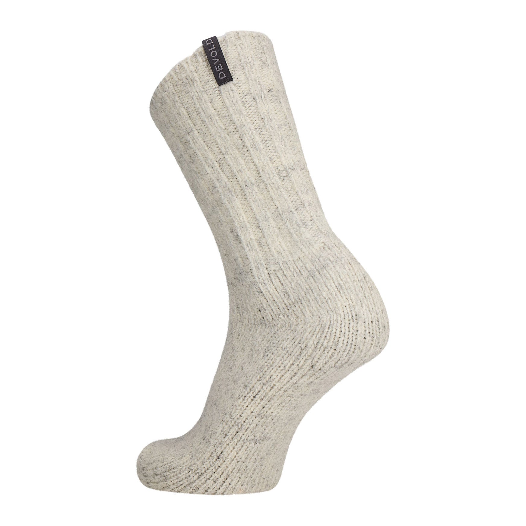 Nansen Wool Sock, Grey melange