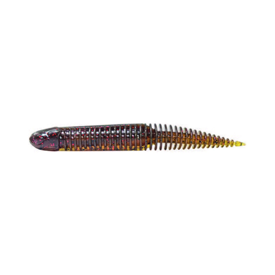 Ned Dragon Tail Slug 7.2cm 3g 5pcs, Watermelon red
