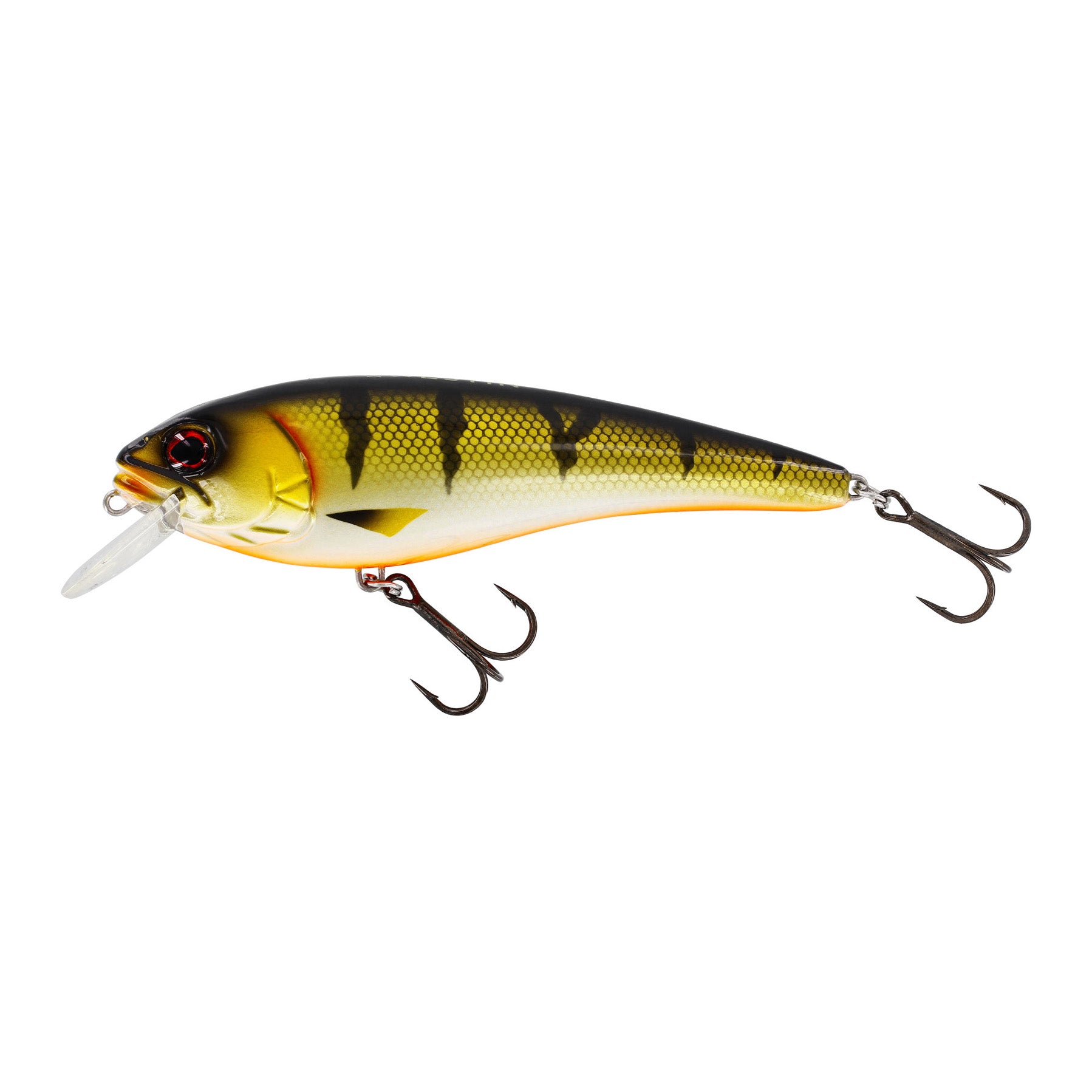 Rawbite Crankbait 11cm 26g Low Floating, Bling perch
