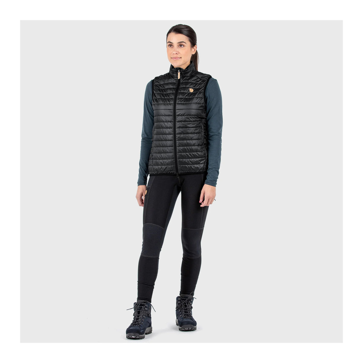 Abisko Padded Vest W, Navy