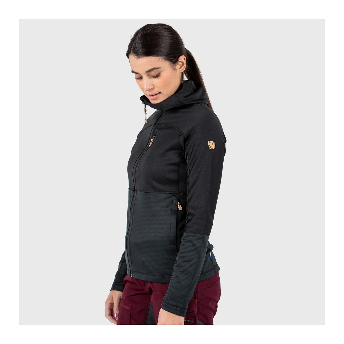 Abisko Trail Fleece W, Black