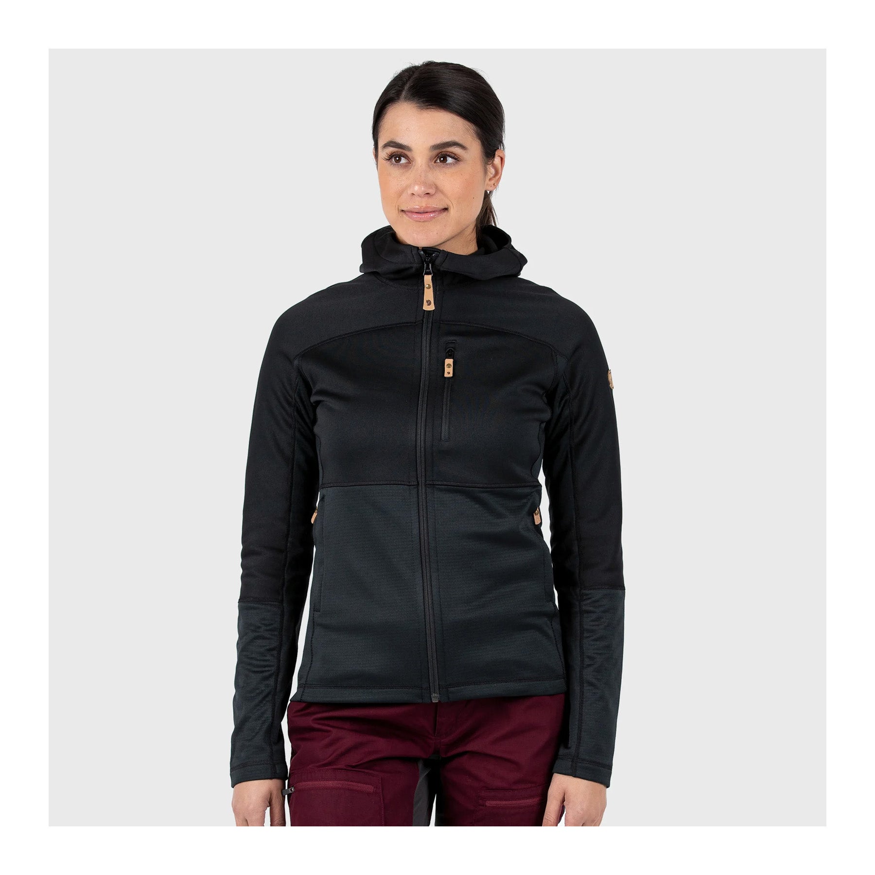Abisko Trail Fleece W, Black