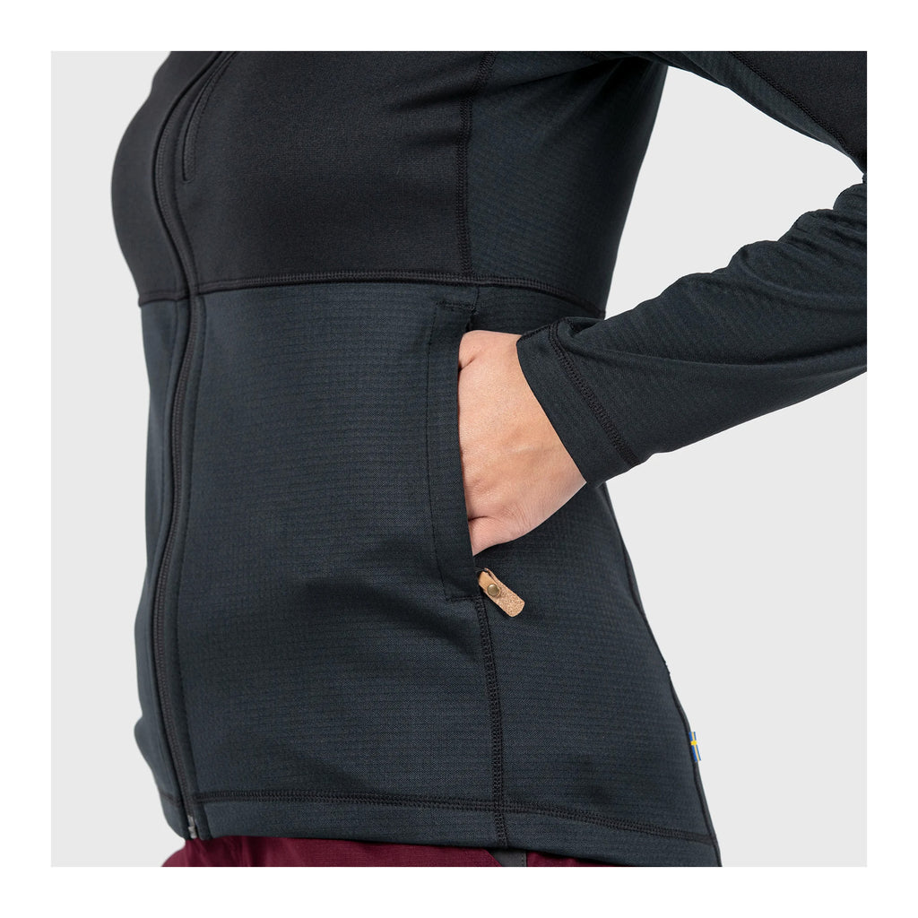 Abisko Trail Fleece W, Black