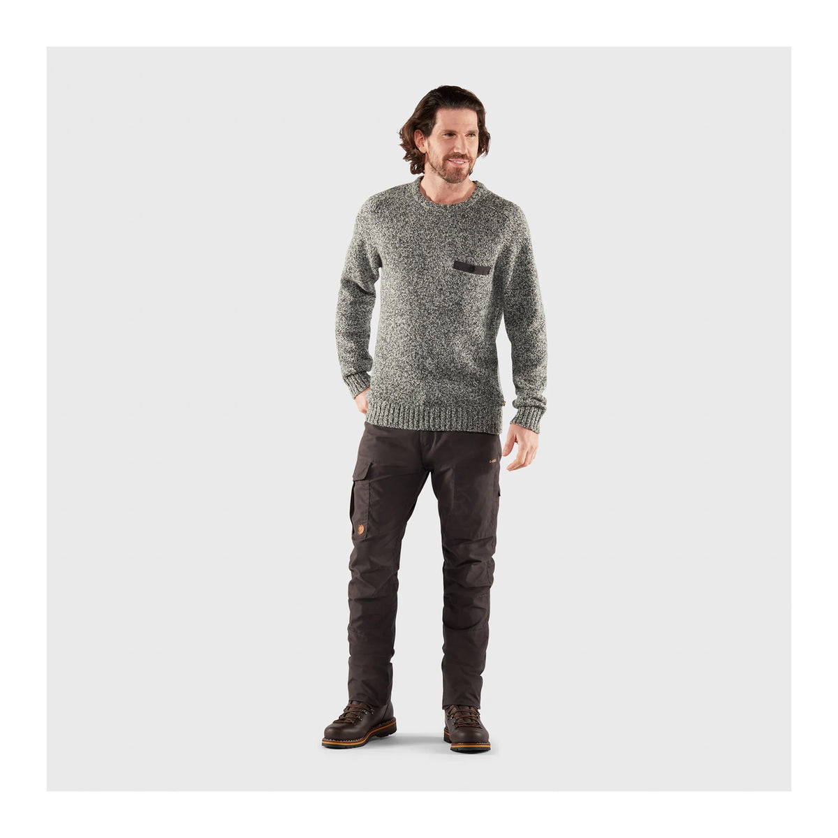 Lada Round-neck Sweater M, Herr