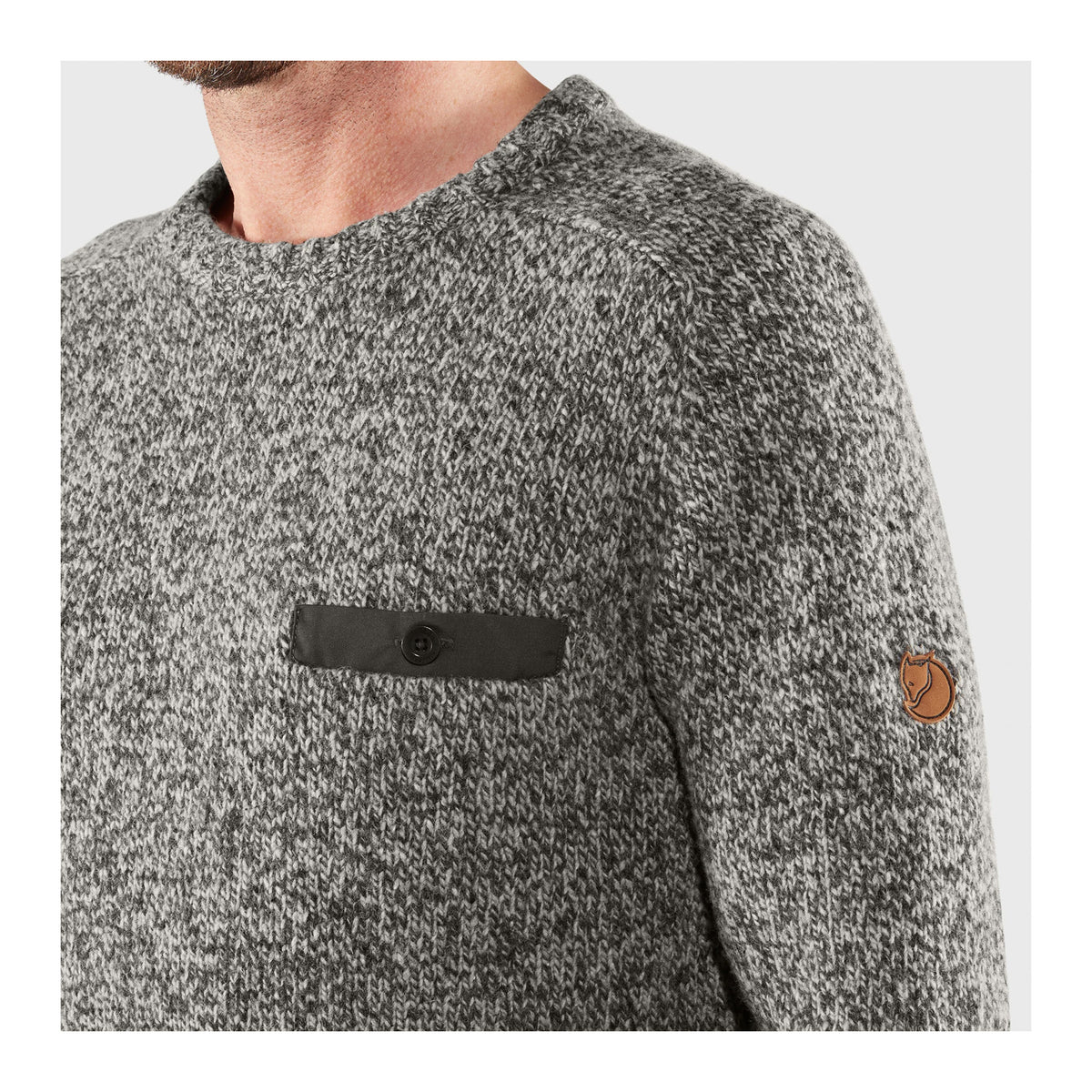 Lada Round-neck Sweater M, Herr