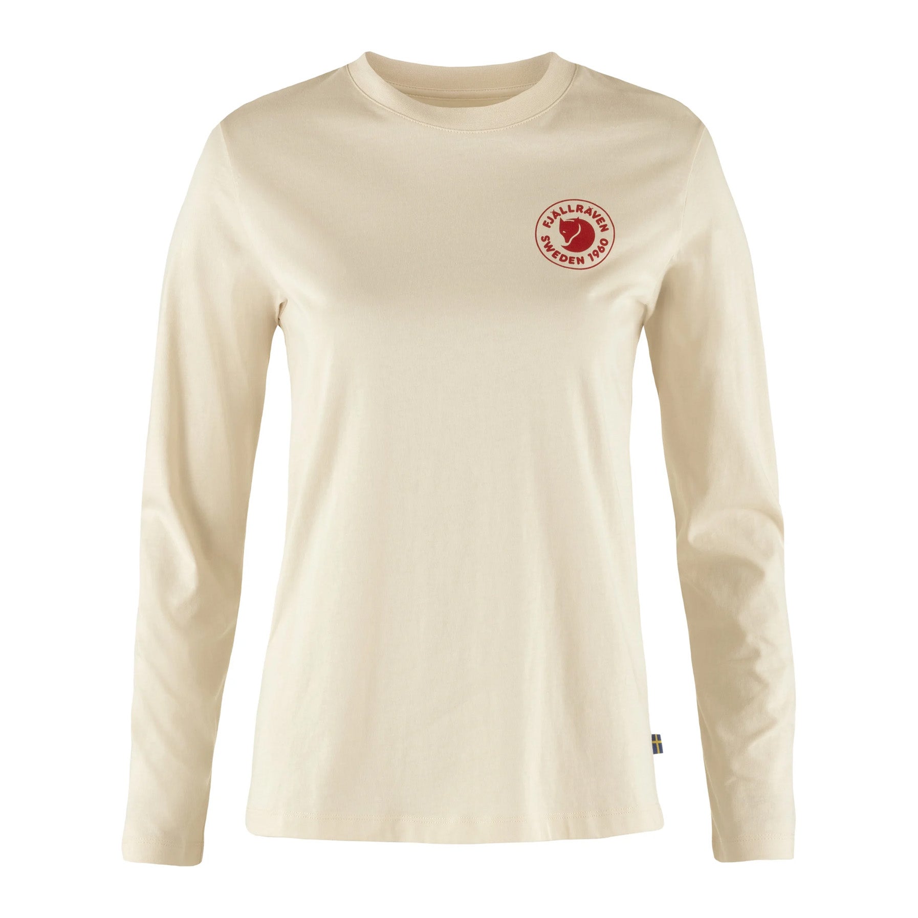 1960 Logo T-shirt LS W, Chalk white