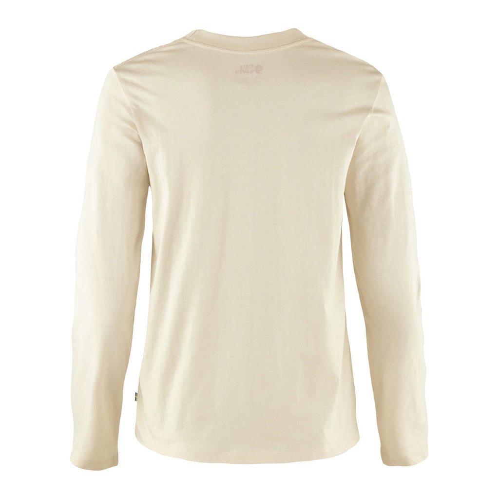 1960 Logo T-shirt LS W, Chalk white