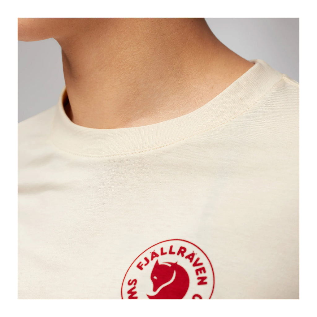 1960 Logo T-shirt LS W, Chalk white