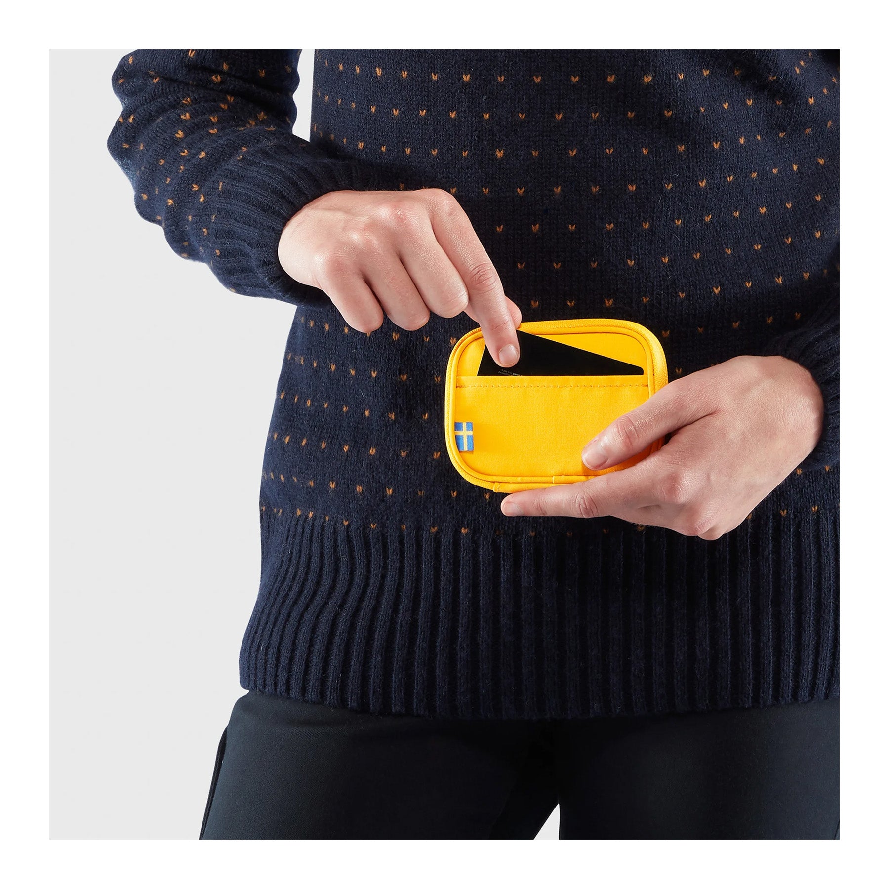 Kånken Card Wallet, Ochre