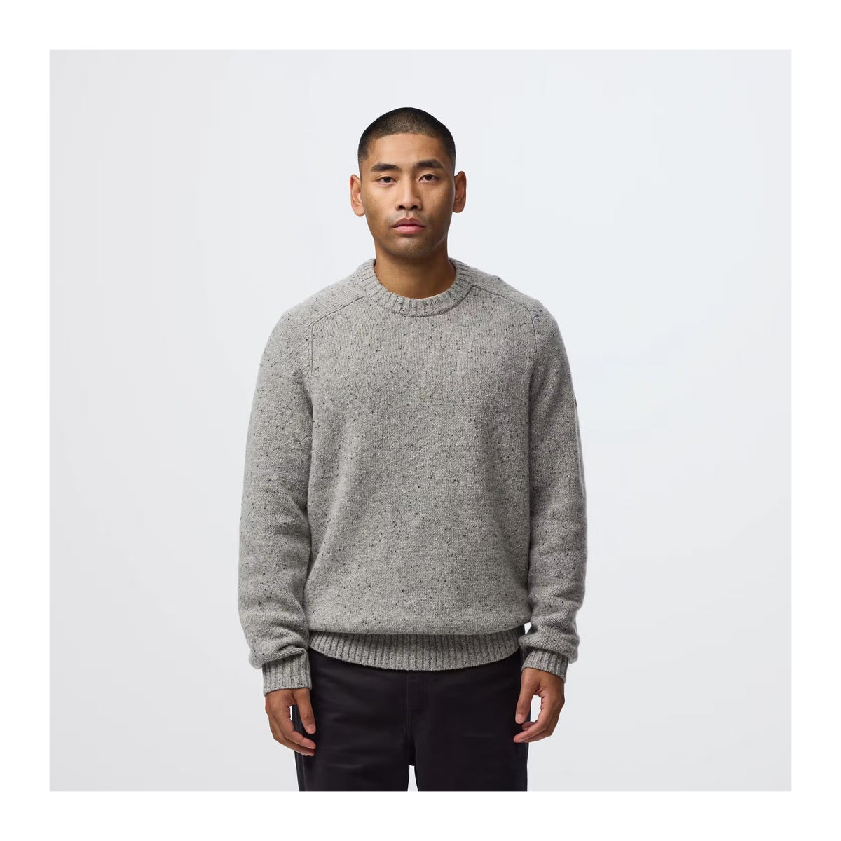 Övik Neps Knit Sweater M, Herr