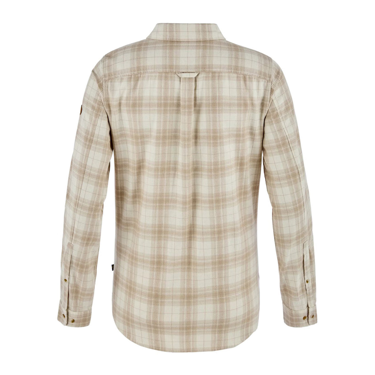 Övik Classic Flannel Shirt W, Chalk White Fossil
