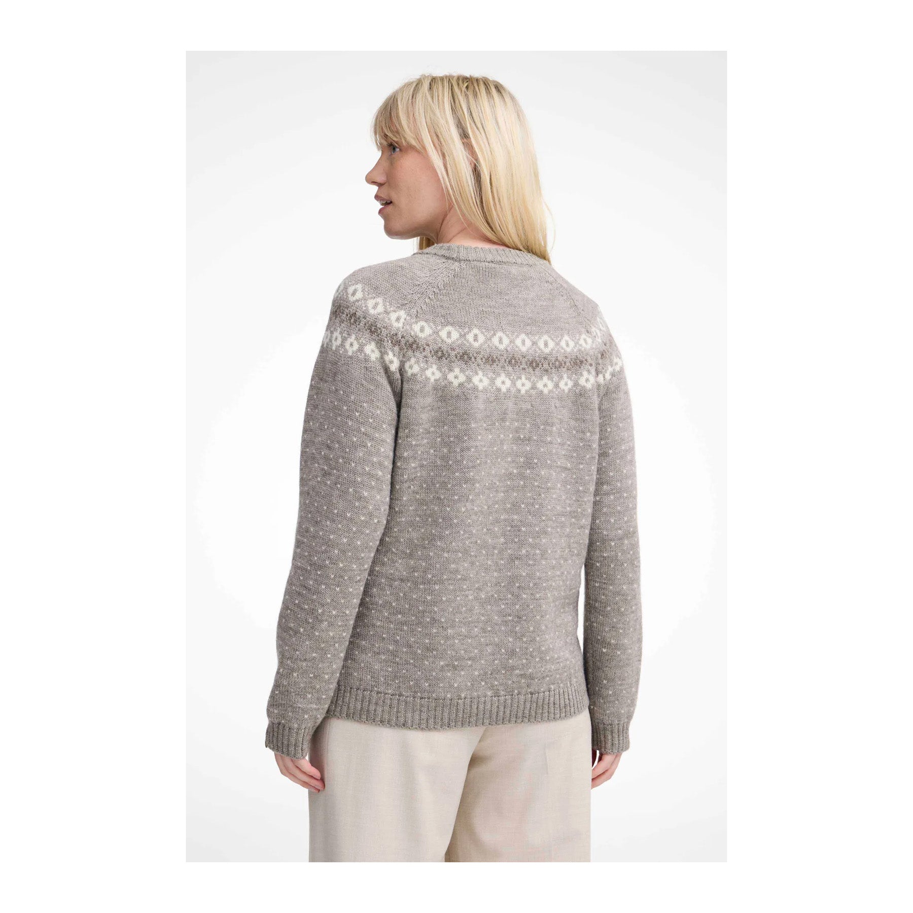 Sire Crewneck 100% Ull, Vanilla sugar