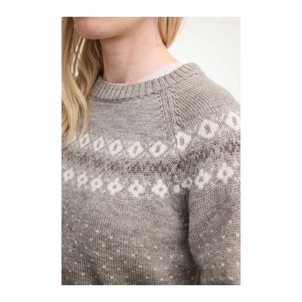Sire Crewneck 100% Ull, Vanilla sugar