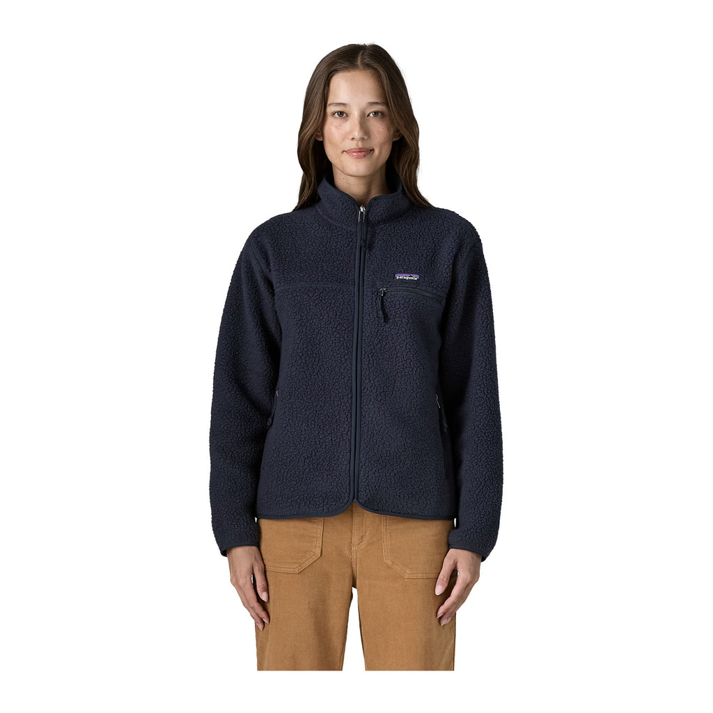 Retro Pile Jacket W, Sunken Blue