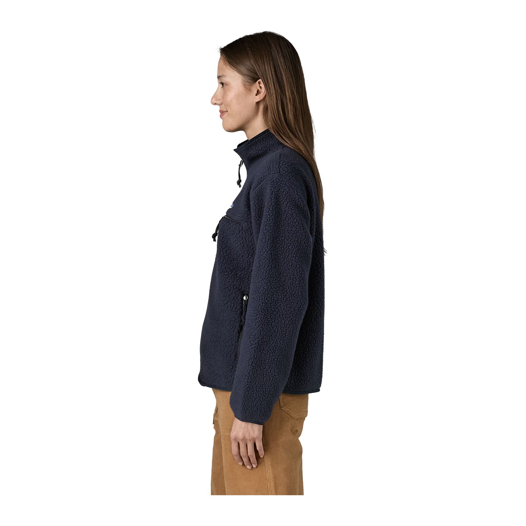 Retro Pile Jacket W, Sunken Blue