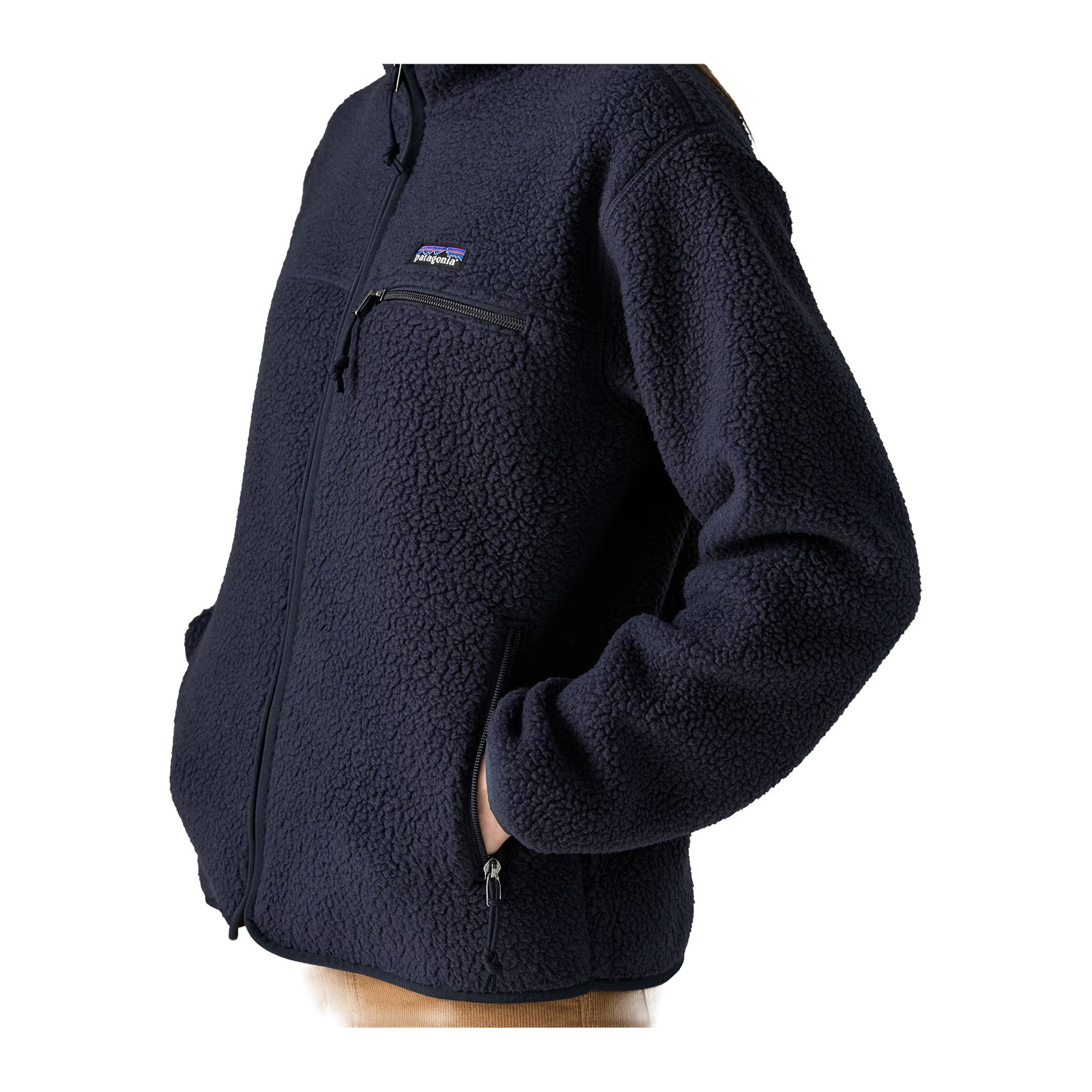Retro Pile Jacket W, Sunken Blue
