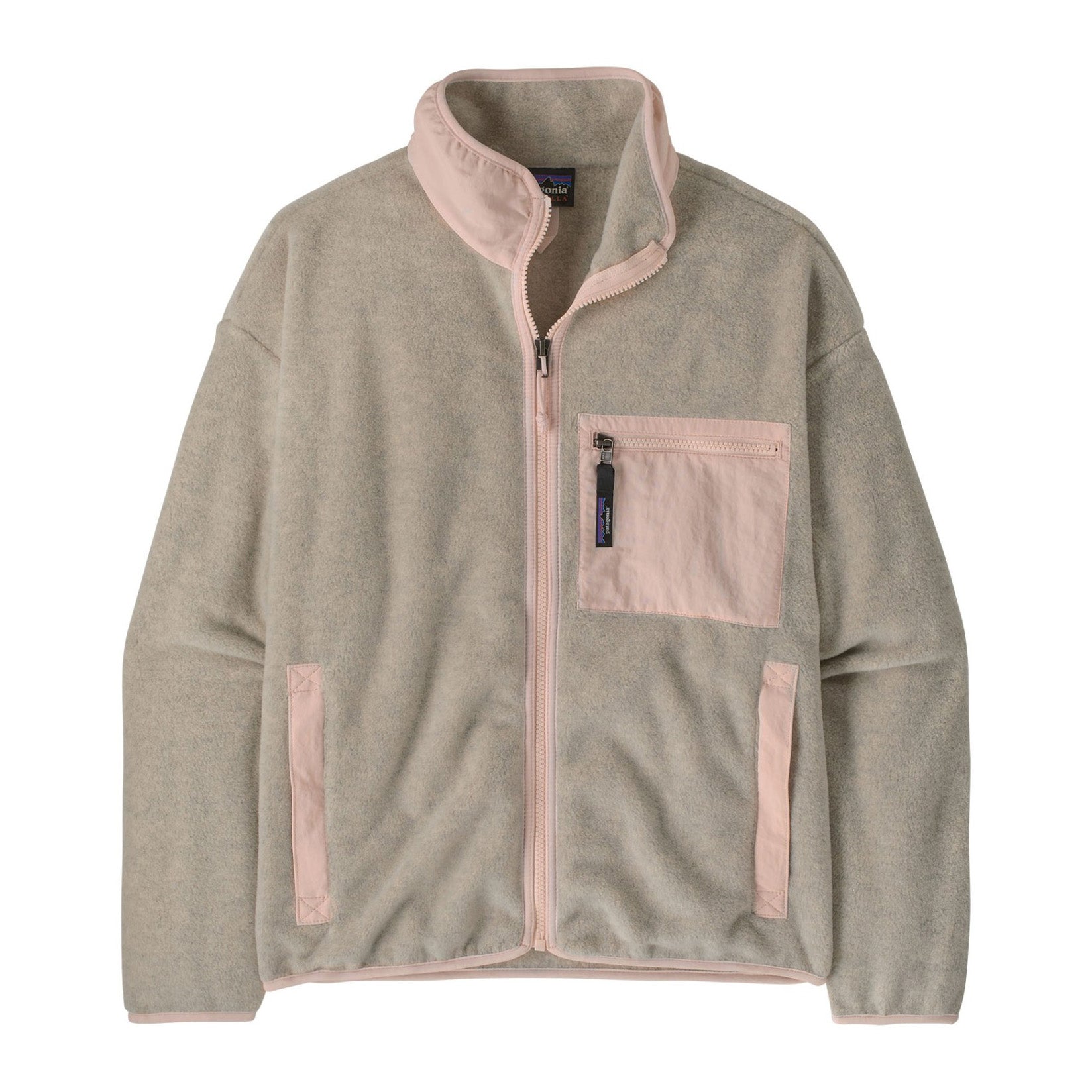 W's Synch Jkt, Oatmeal Heather Pink Frost