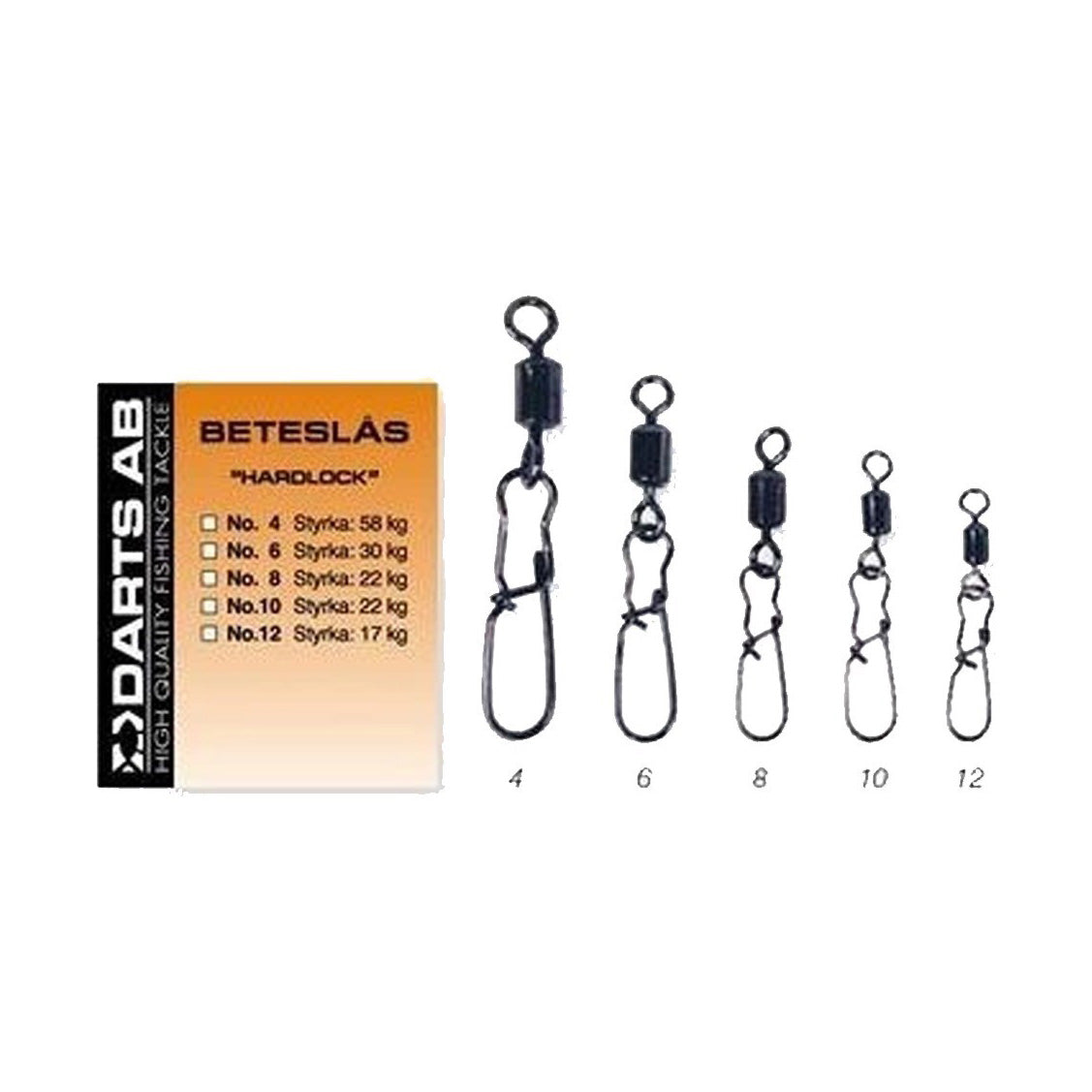 Beteslås Hardlock stl 4-1