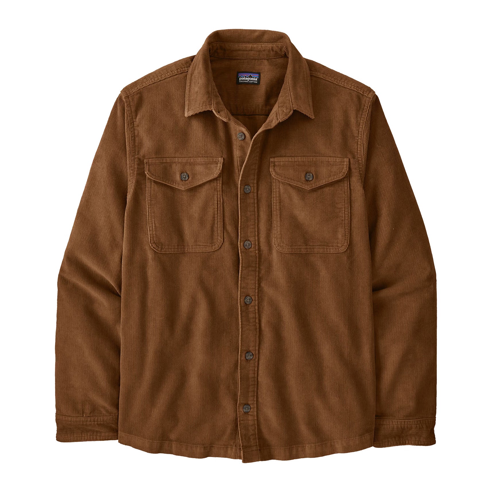 M's Corduroy Shirt, Deer Brown