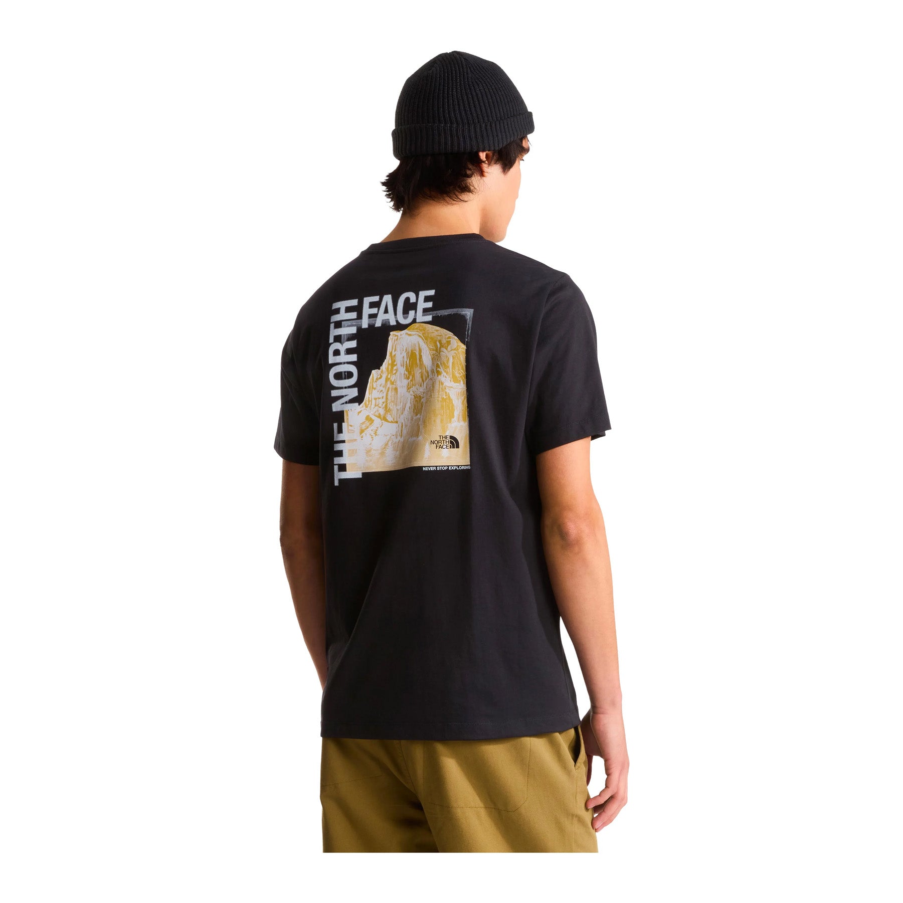M Half Dome Photo Reg SS Tee Graphic, Tnf black
