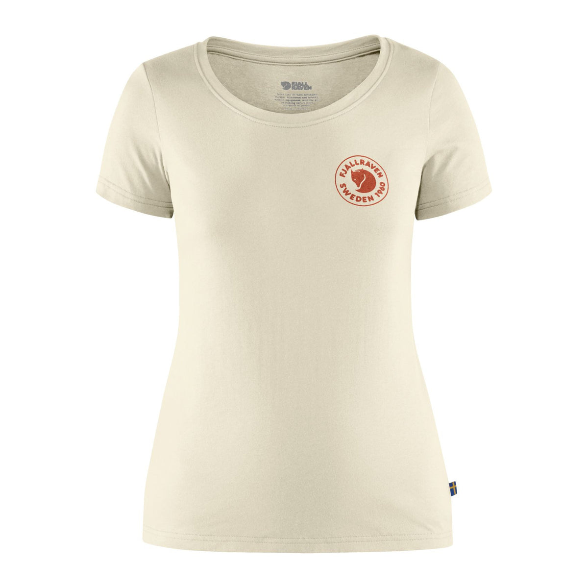 1960 Logo T-shirt W, Chalk white