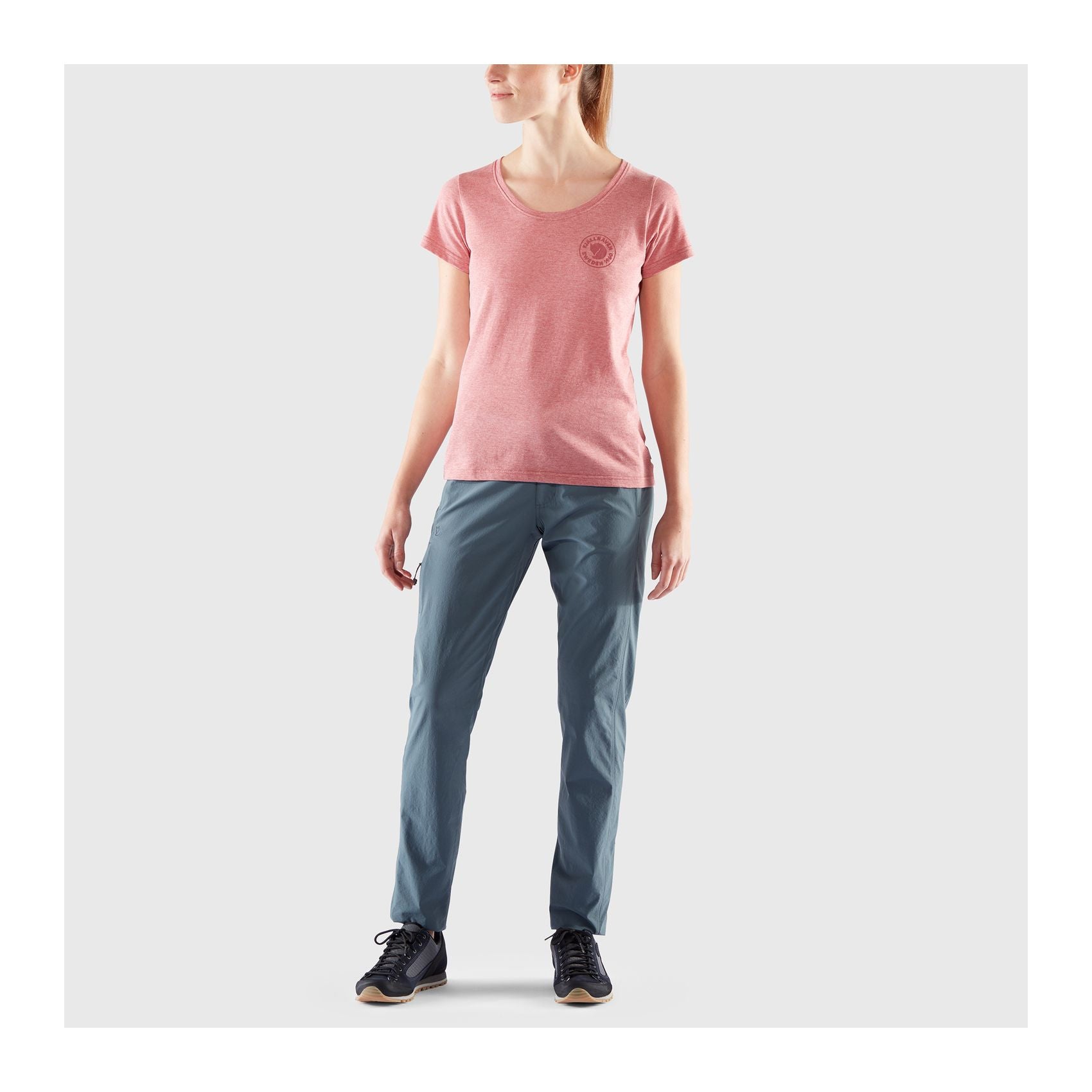 1960 Logo T-shirt W, Chalk white