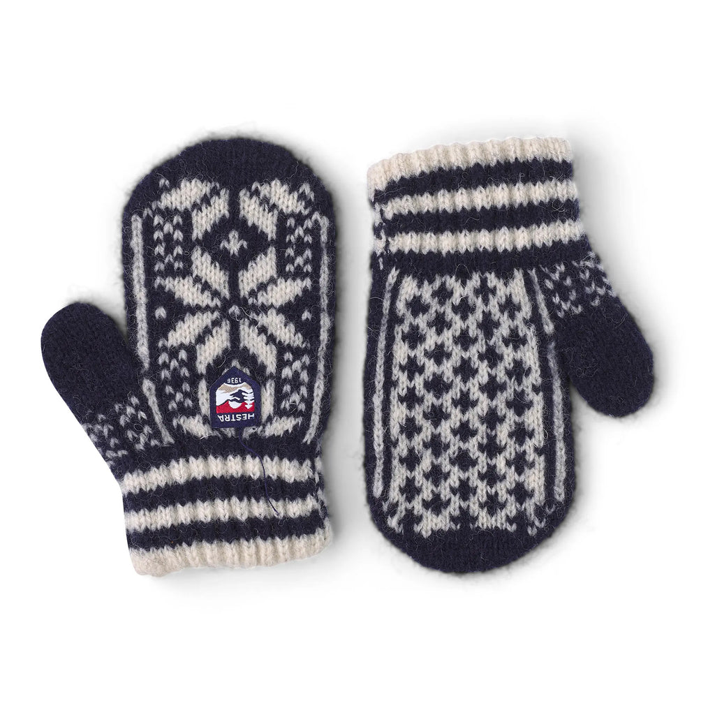 Kids' Nordic - mitt, Navy Offwhite