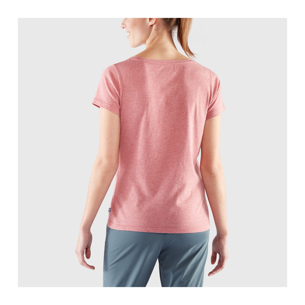 1960 Logo T-shirt W, Indigo blue-melange