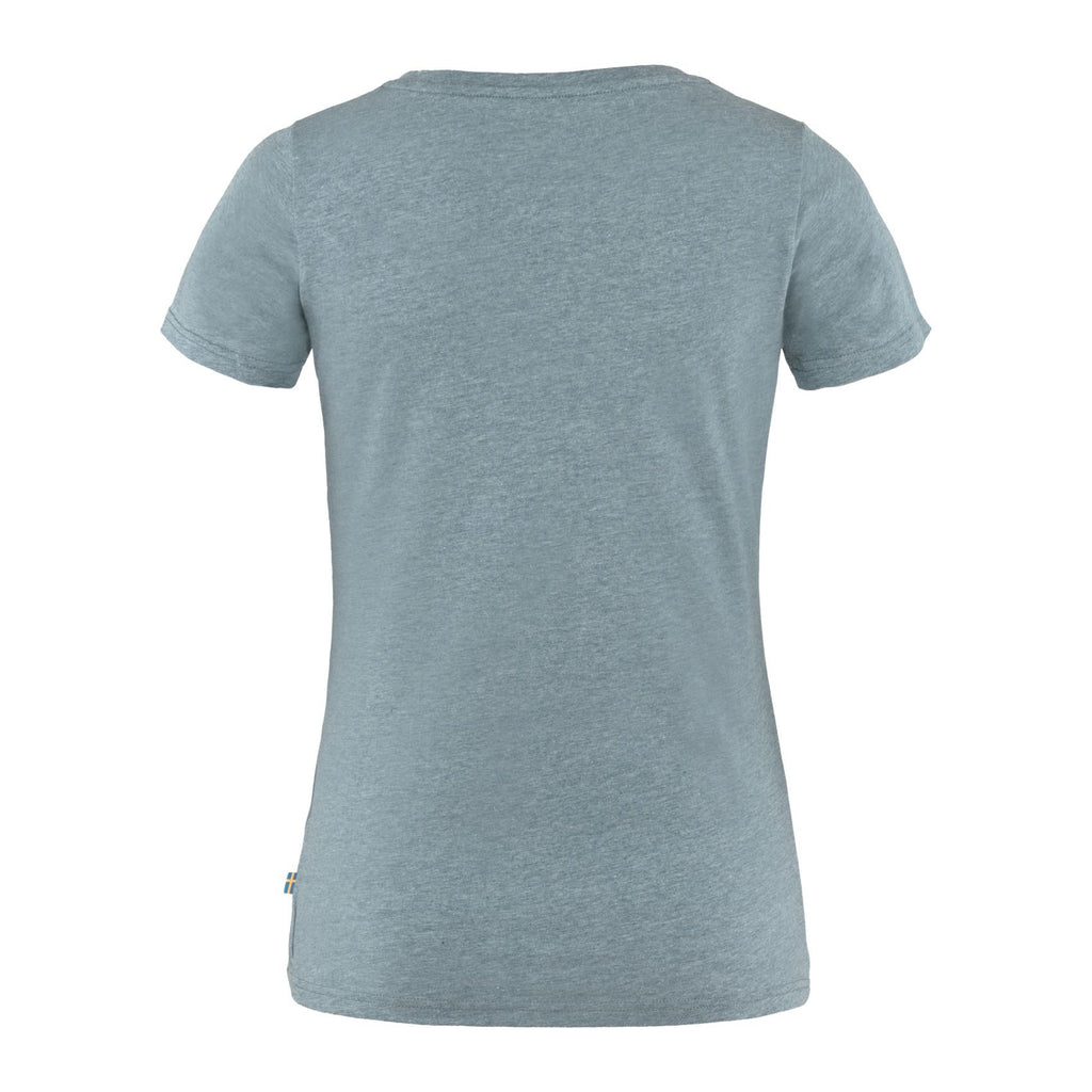 1960 Logo T-shirt W, Indigo blue-melange