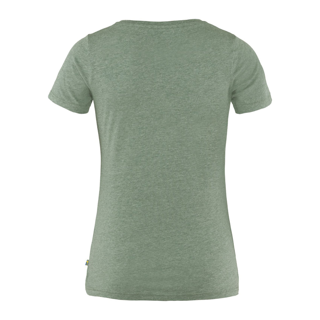 1960 Logo T-shirt W, Patina green-melange