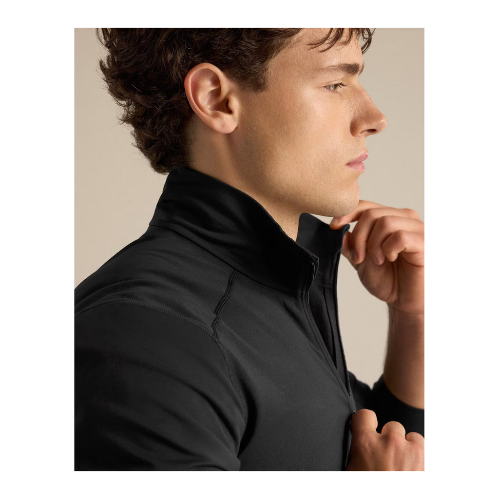 Rho LT Zip Neck M, Herr