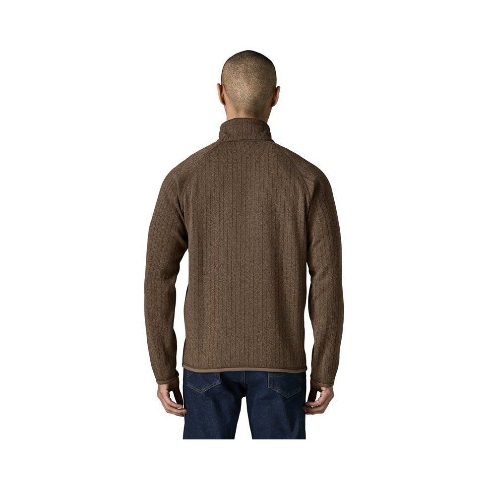 Better Sweater Jacket M, Marlow Brown Rib Knit