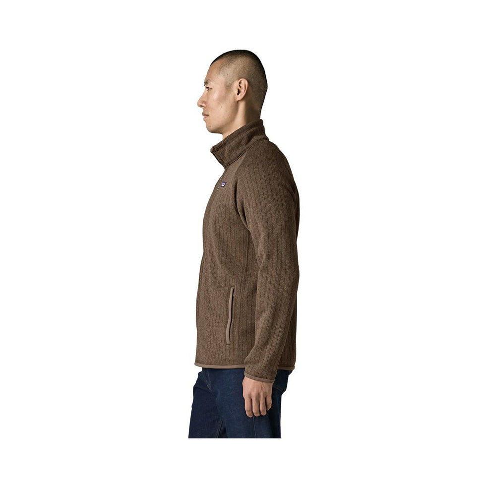 Better Sweater Jacket M, Marlow Brown Rib Knit