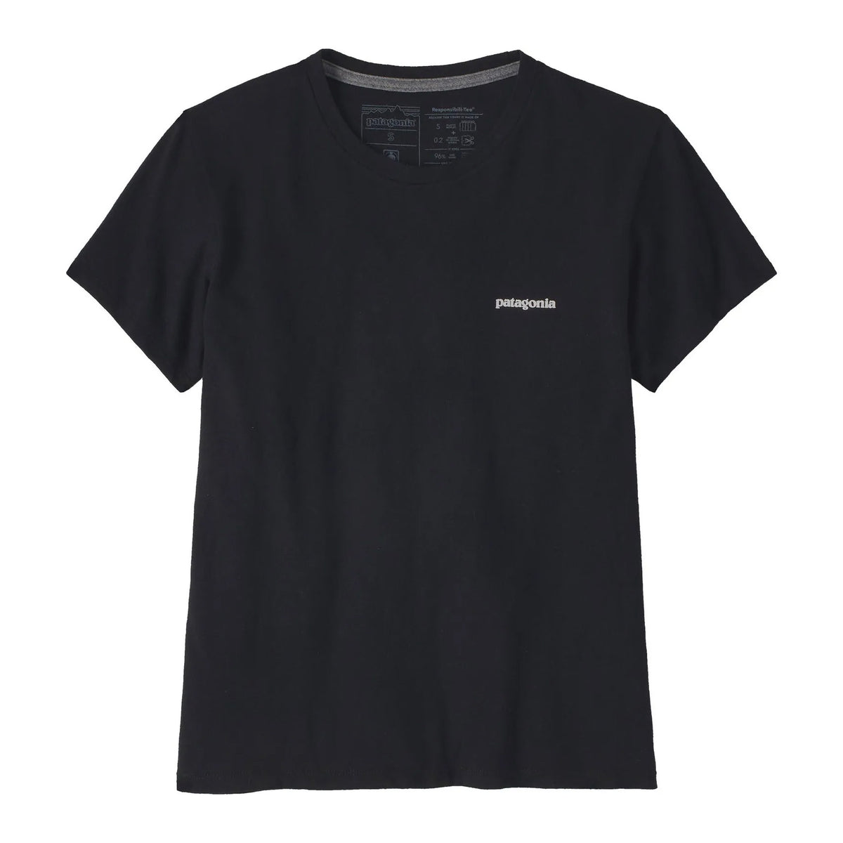 P-6 Logo Responsibili-Tee W, Black