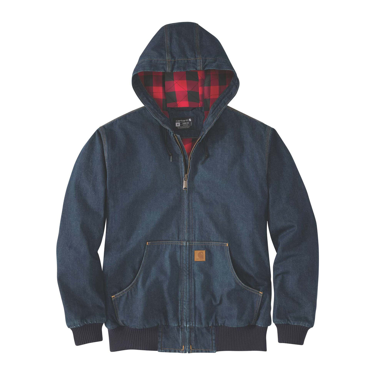 J140 Loose Fit Denim Active Jacket, Herr
