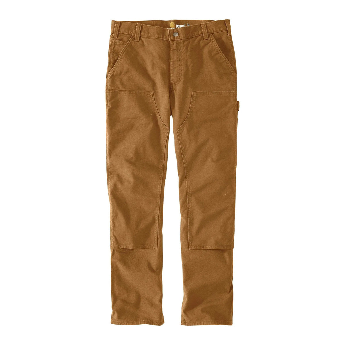 Relaxed Straight Rugged Flex™ Duck Double-Front Dungaree, Herr