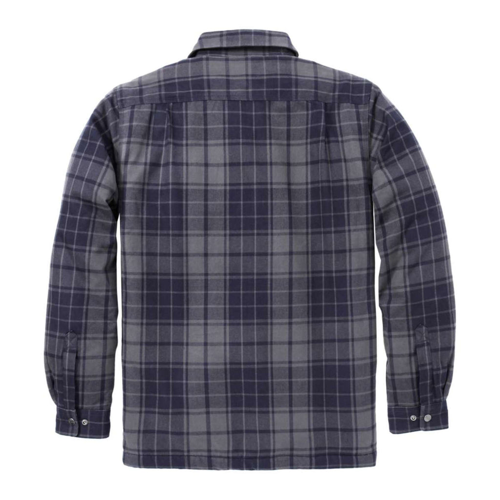 Flannel Sherpa Jacket M, Navy Shadow