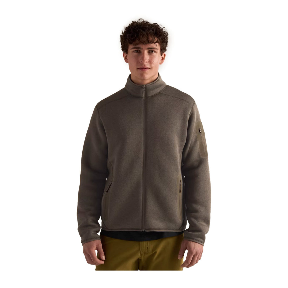 Covert Cardigan M, Mongoose Heather