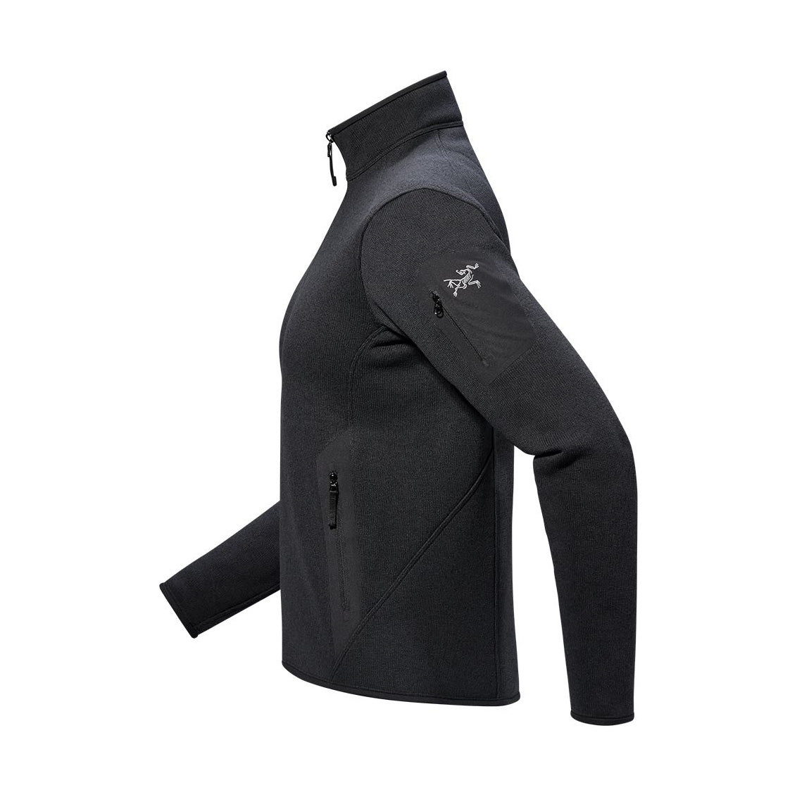 Covert Cardigan W, Black heather