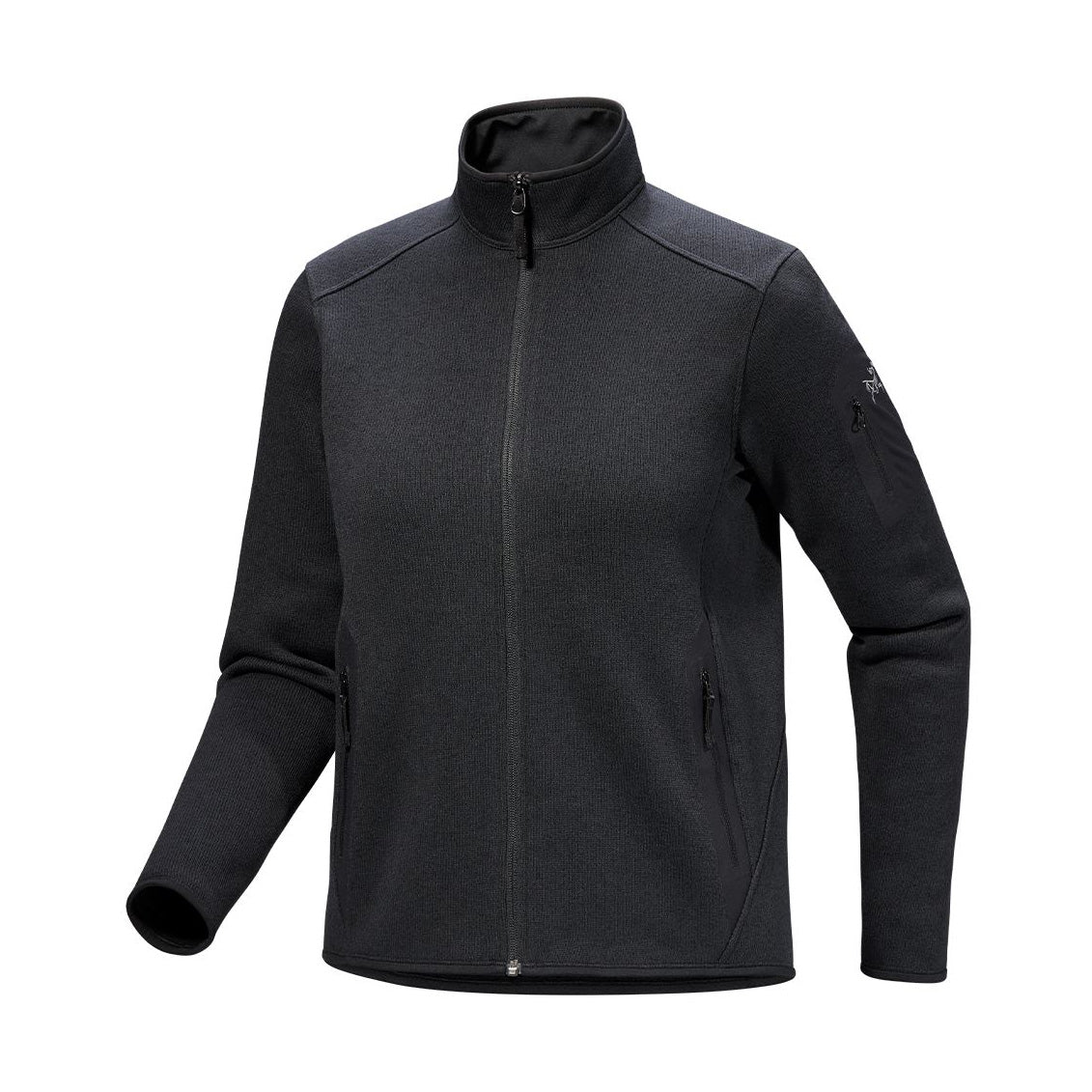 Covert Cardigan W, Black heather