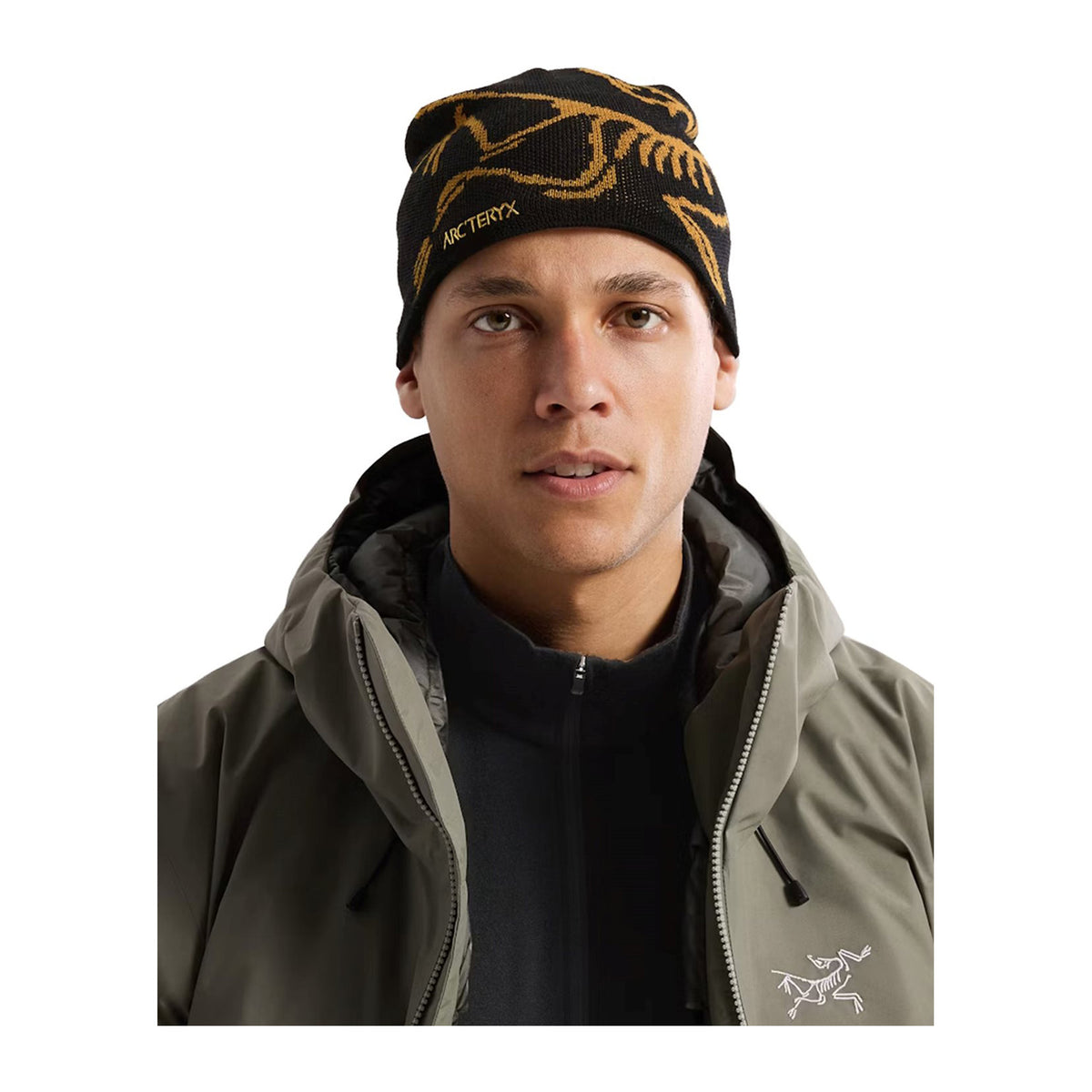 Bird Head Toque, 24k black