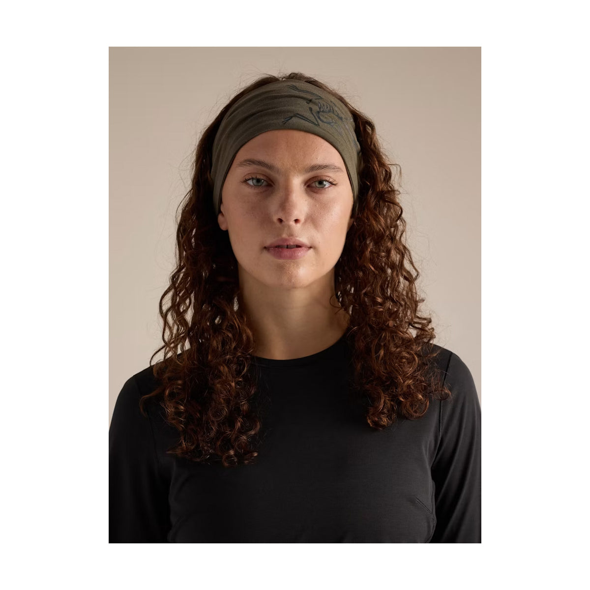Satoro Merino Headband, Mongoose Black