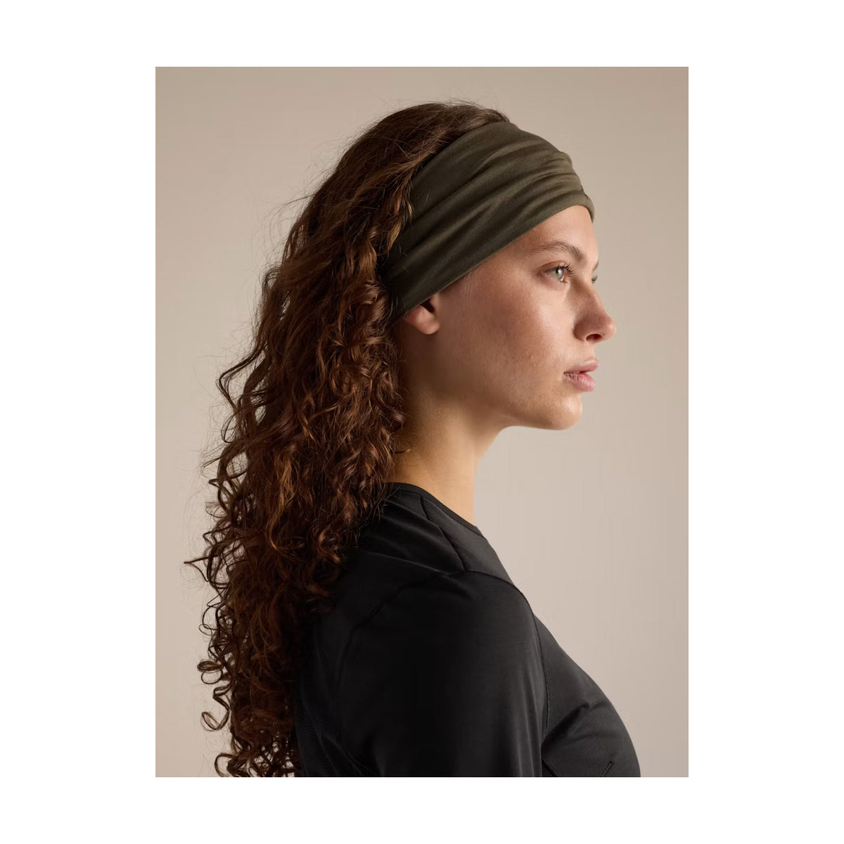 Satoro Merino Headband, Mongoose Black