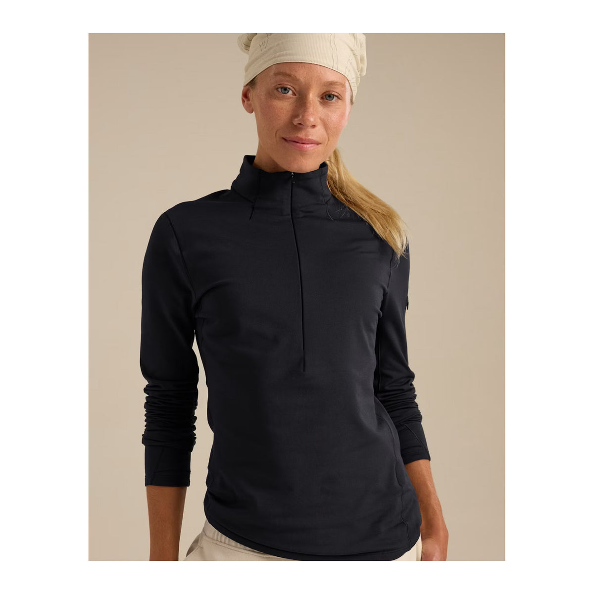 Rho Zip Neck W, Dam