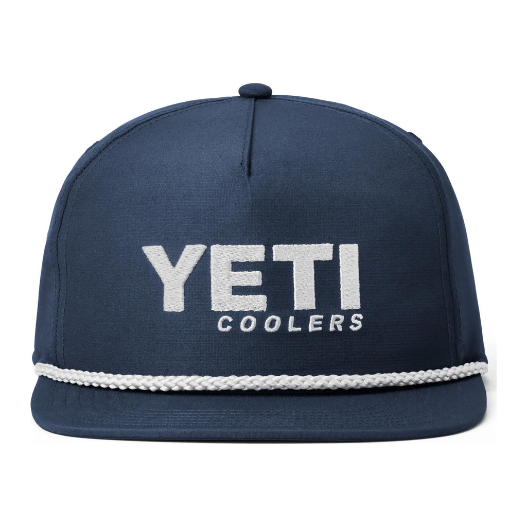 Flat Brim Rope Hat-2