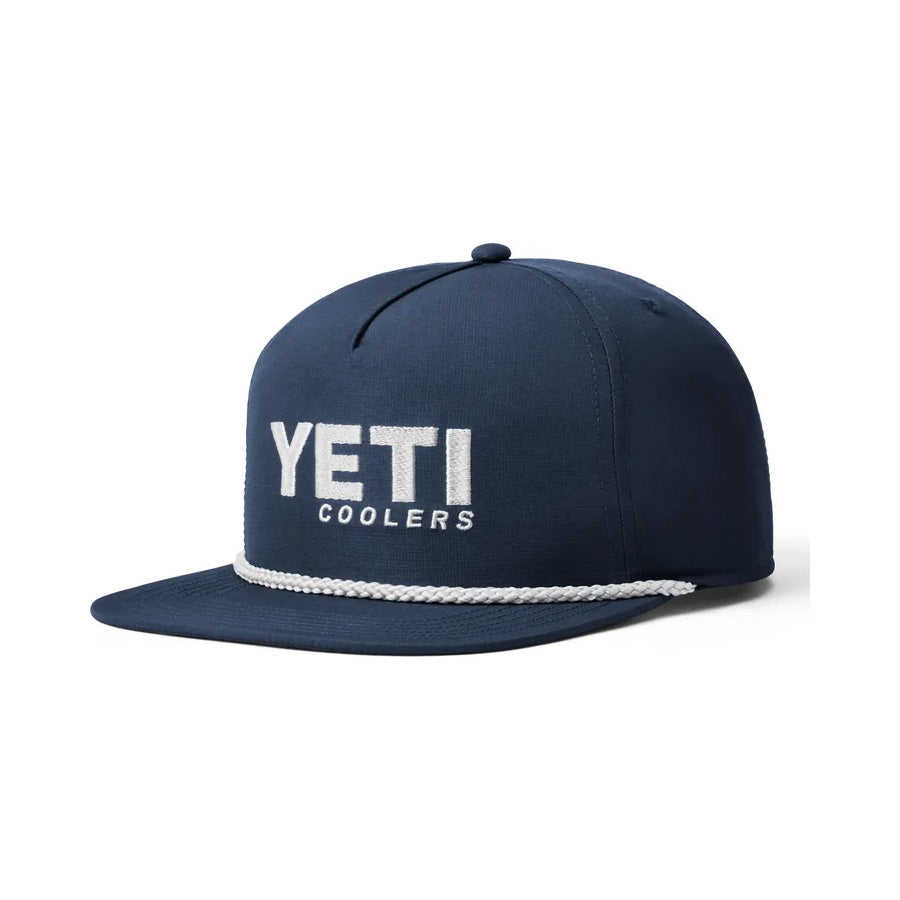 Flat Brim Rope Hat-1