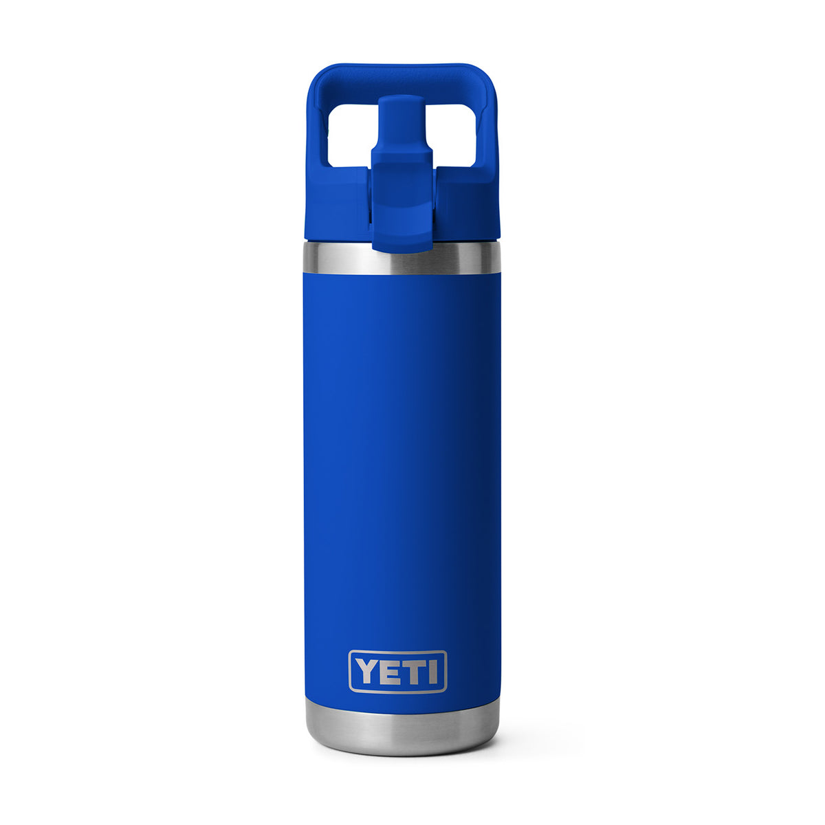 Rambler 18 Oz (532 ml) Straw Bottle, Royal blue