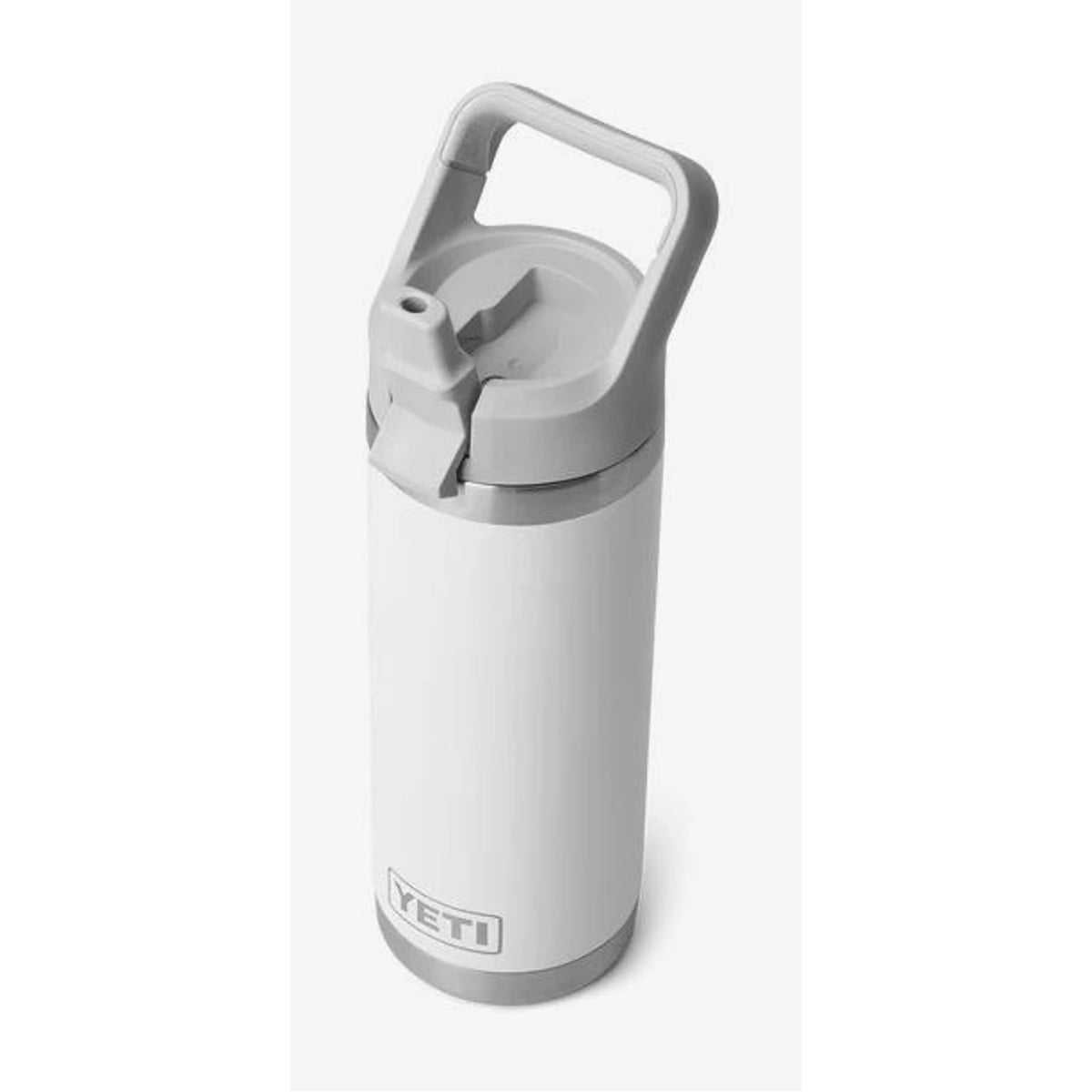 Rambler 18 Oz (532 ml) Straw Bottle, White