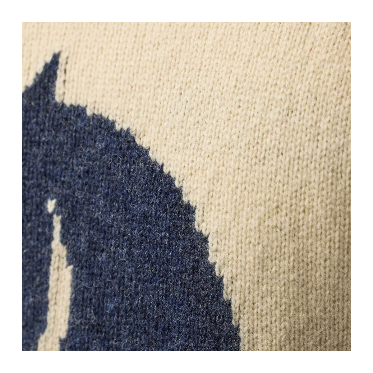 Fjällräven Logo Knit Sweater M, Herr